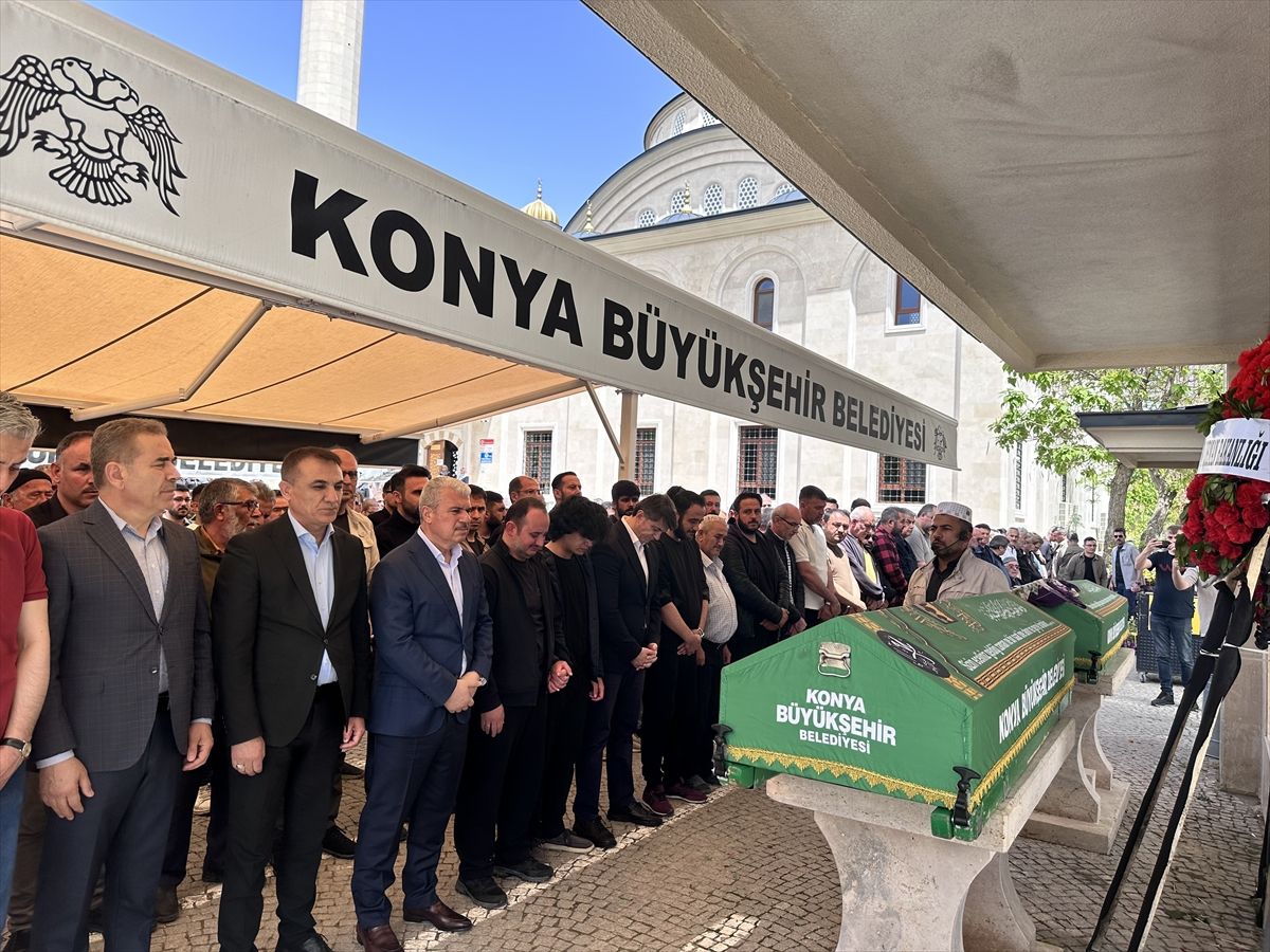 Meram\'da oğul dehşeti: Anne-baba toprağa verildi