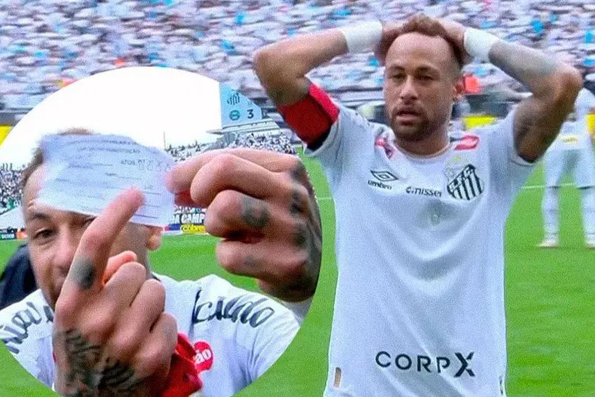 Tarihi skandal! Hakemler Neymar\'ı zorla oyundan çıkardı