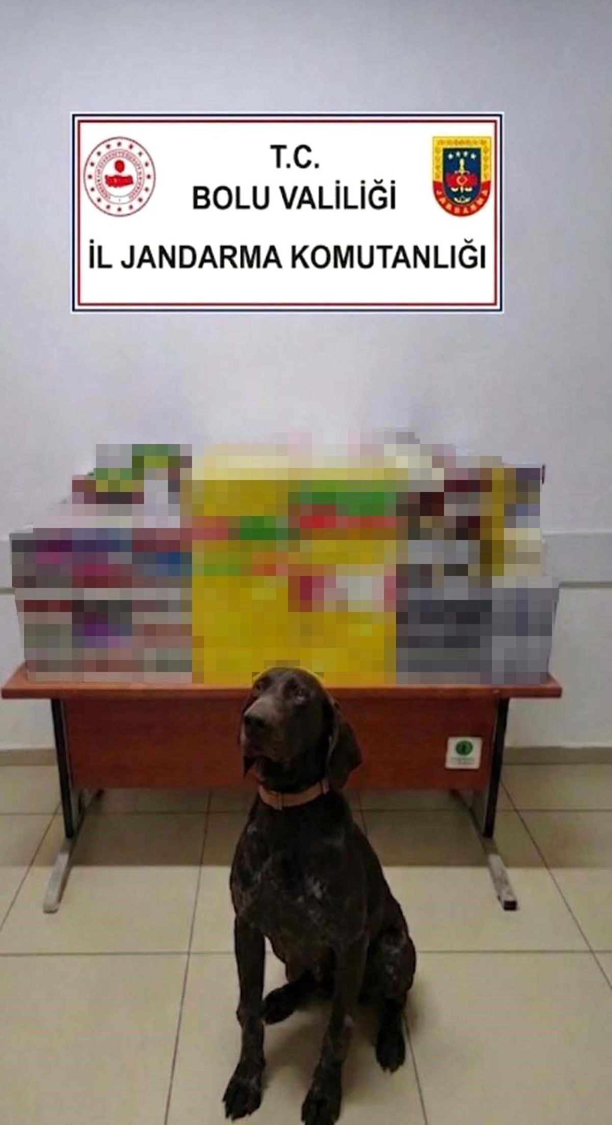 Bolu\'da Kaçak Sigara Operasyonu