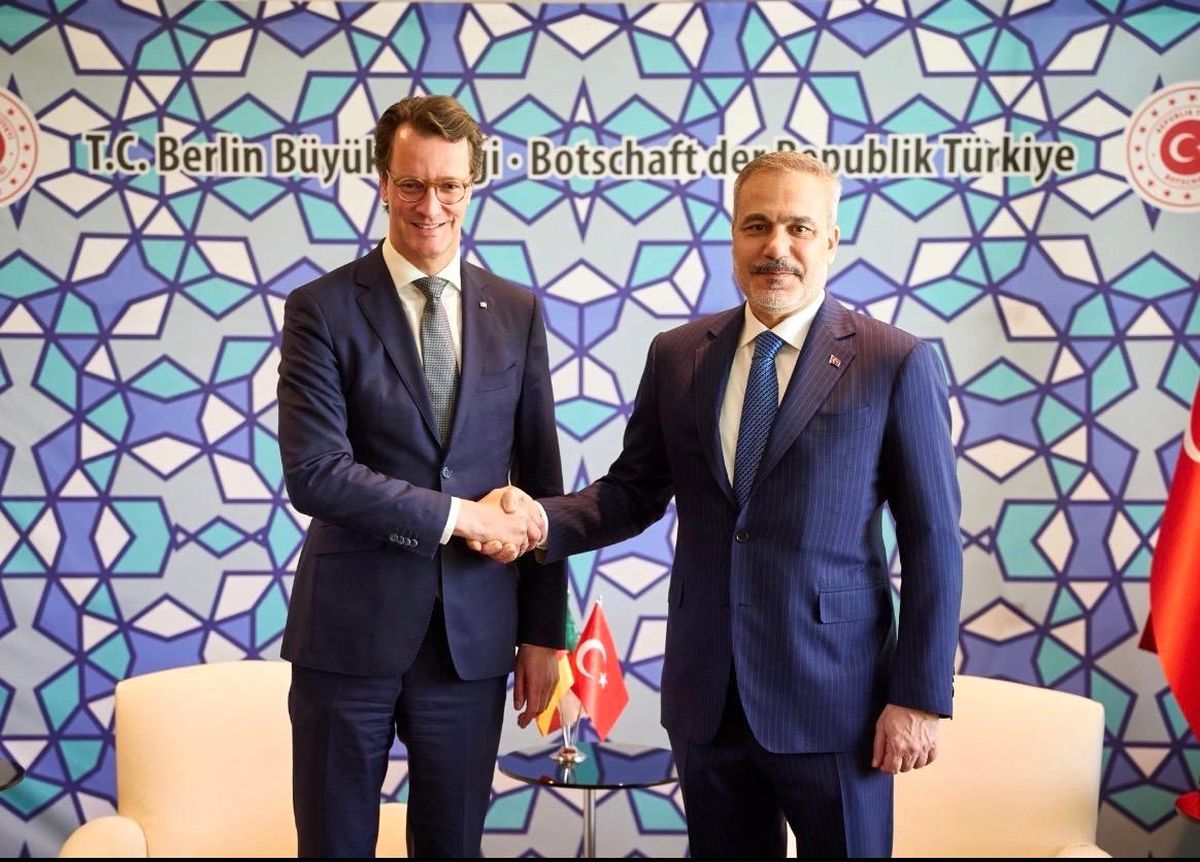 Hakan Fidan Almanya\'da Görüştü