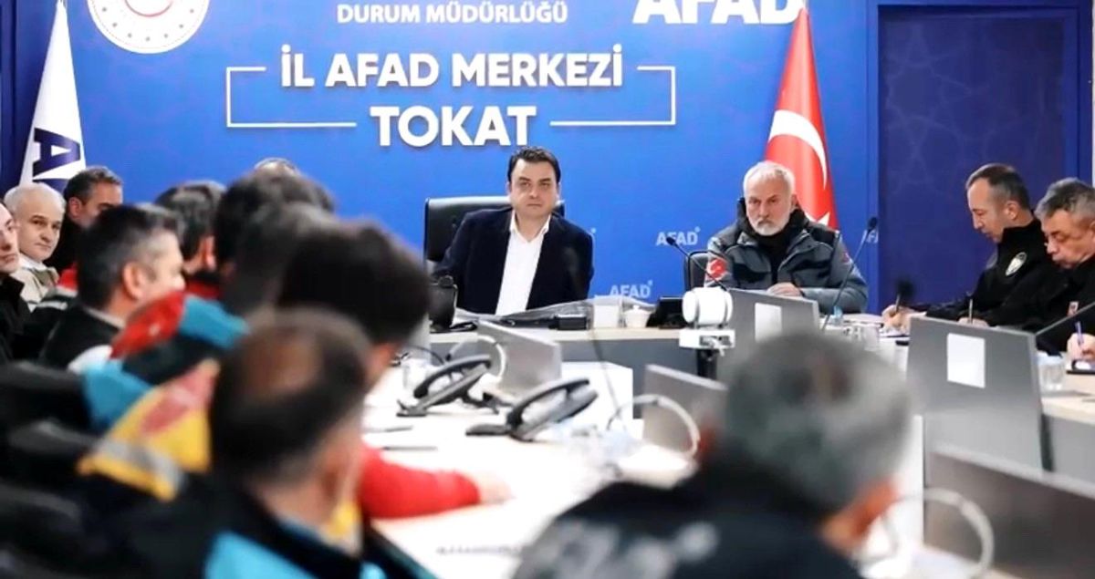 Tokat\'ta sel alarmı: Önlemler üst seviyeye çıkarıldı