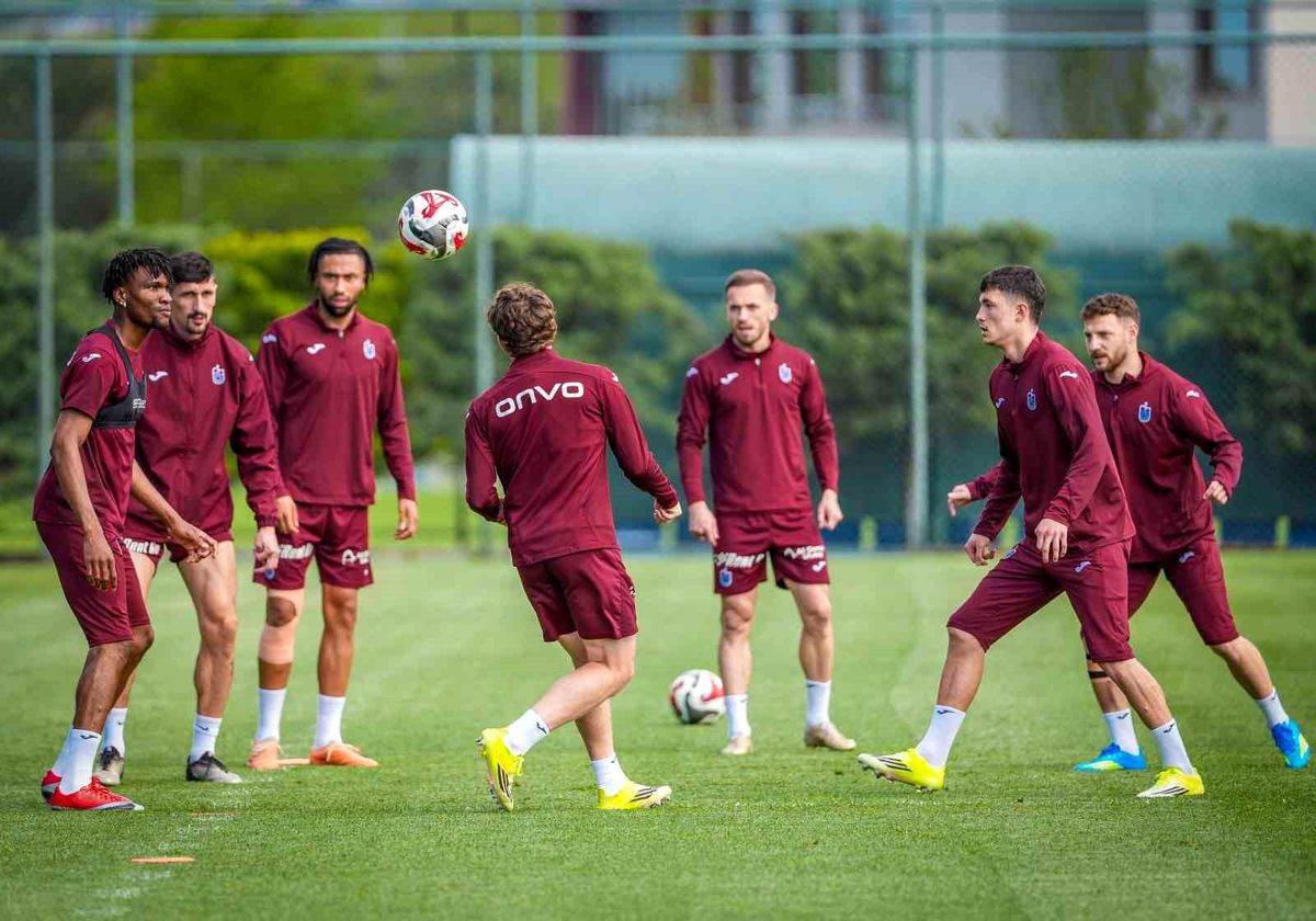 Trabzonspor Kupa Finali\'ne Hazırlanıyor