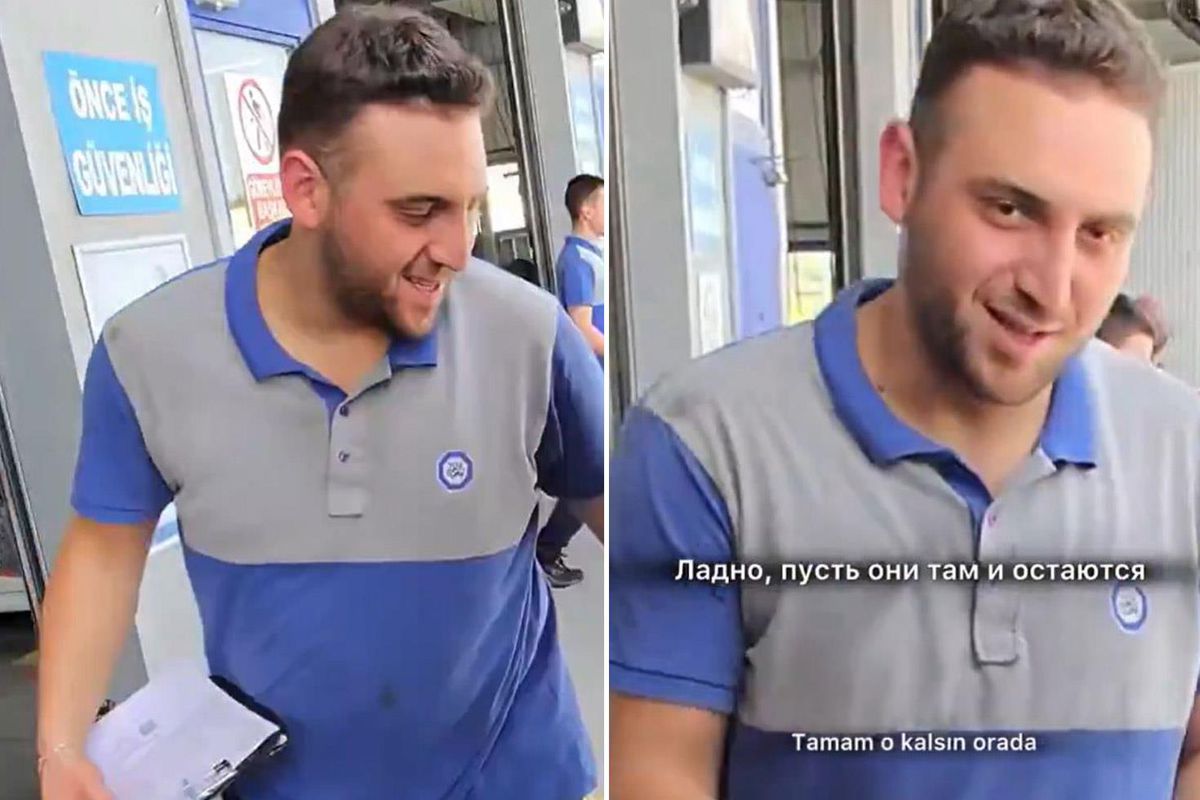 TÜVTÜRK personeliyle dalga geçmek isteyen Rus kadın, ters köşe oldu