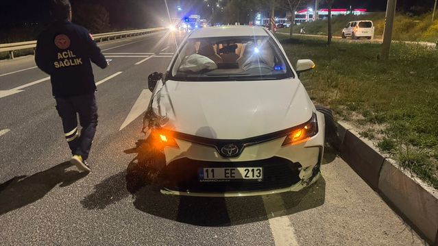 Bilecik'te Kaza: 1 Yaralı