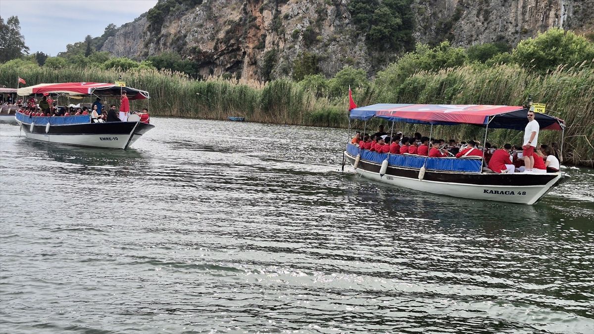 Dalyan\'da 19 Mayıs Coşkusu