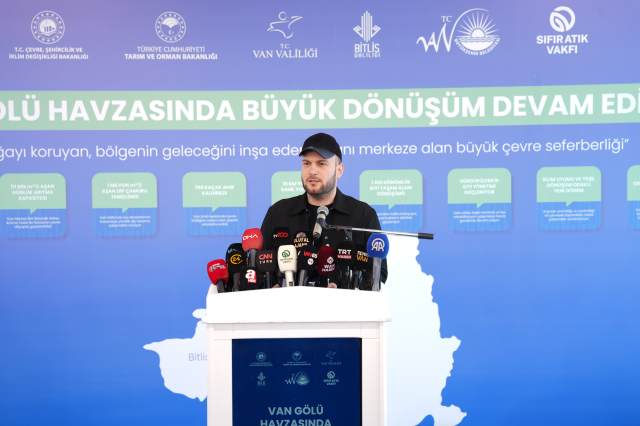 Emine Erdoğan'ın başlattığı Van Gölü Havzası'nı Koruma Eylem Planında yeni aşamaya geçiliyor