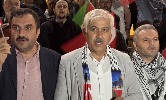 Kahramanmaraş ve Adıyaman'da İsrail'in Sumud Filosu'na saldırısı protesto edildi