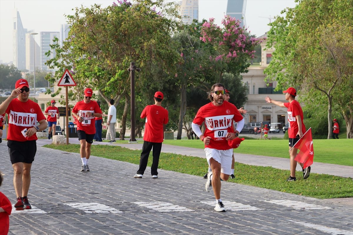 Doha\'da 19 Mayıs Gençlik Koşusu Düzenlendi