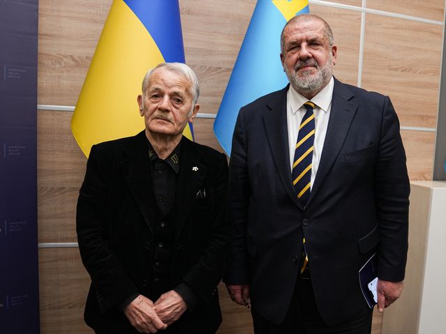Kırım Tatar Liderleri Kiev'de Basın Toplantısı Düzenledi