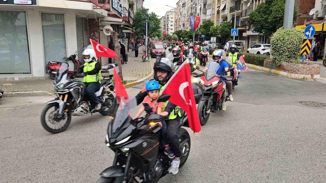 Nazilli'de İki Teker Coşkusu