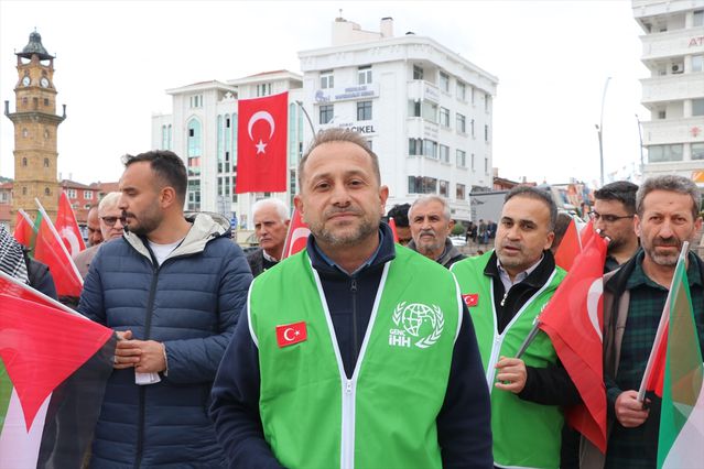 Yozgat'ta İsrail Saldırısına Protesto