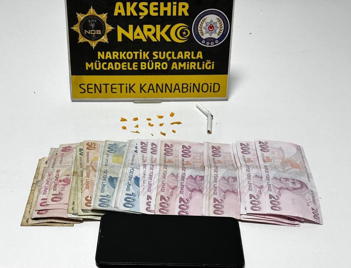 Akşehir\'de Uyuşturucu Operasyonu: 1 Tutuklama