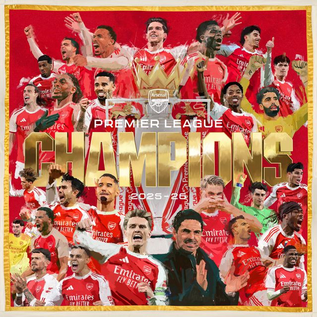 Arsenal Şampiyonluğunu İlan Etti