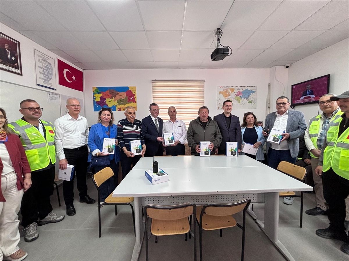 Biga\'da Afet Haberleşme Merkezi Kuruldu