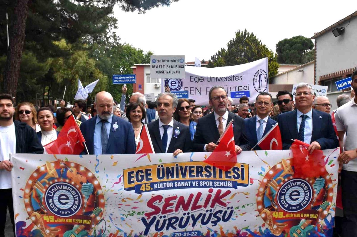 Ege Üniversitesi 71. Yaşını Kutladı