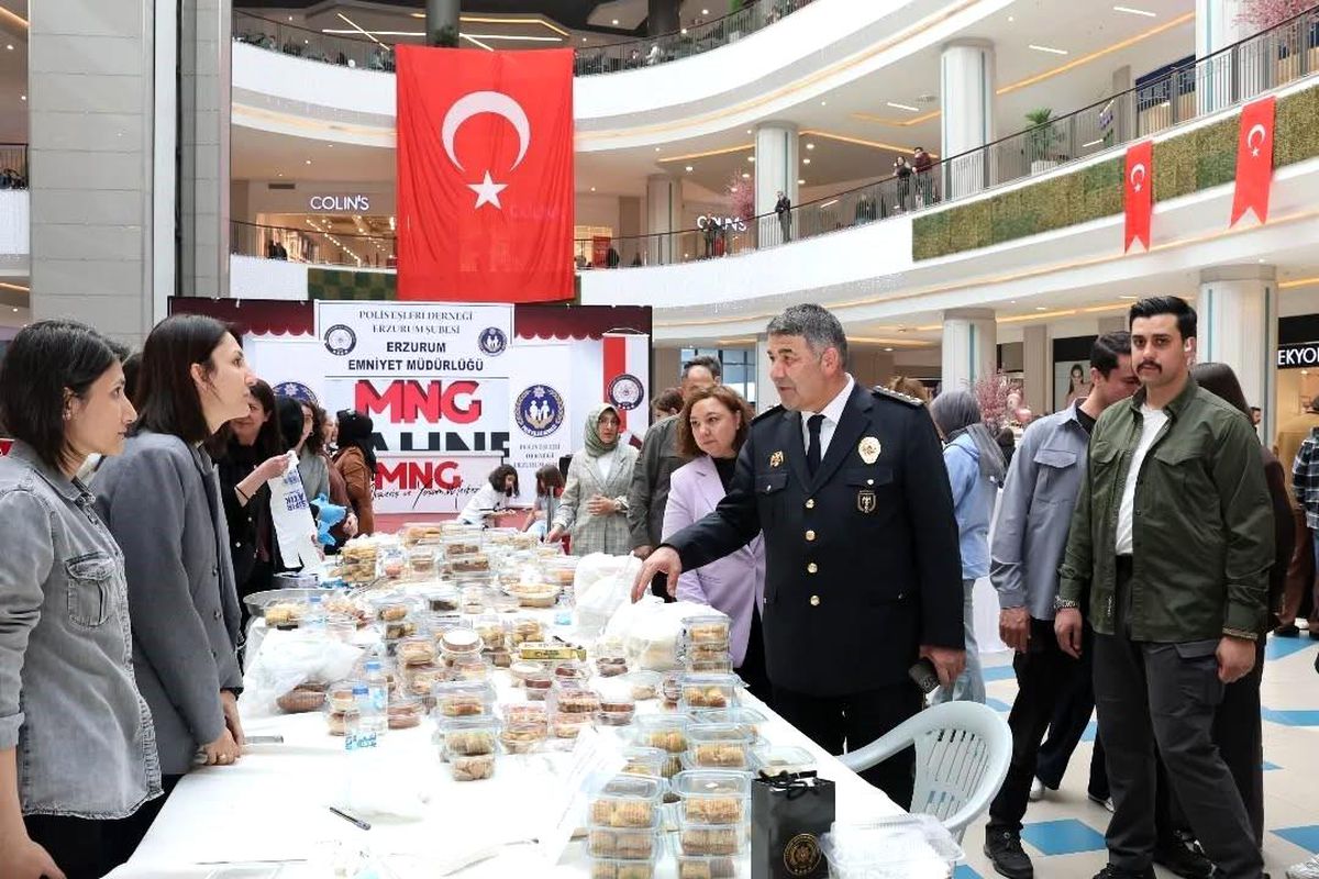 Erzurum\'da Hayır Çarşısı Açıldı