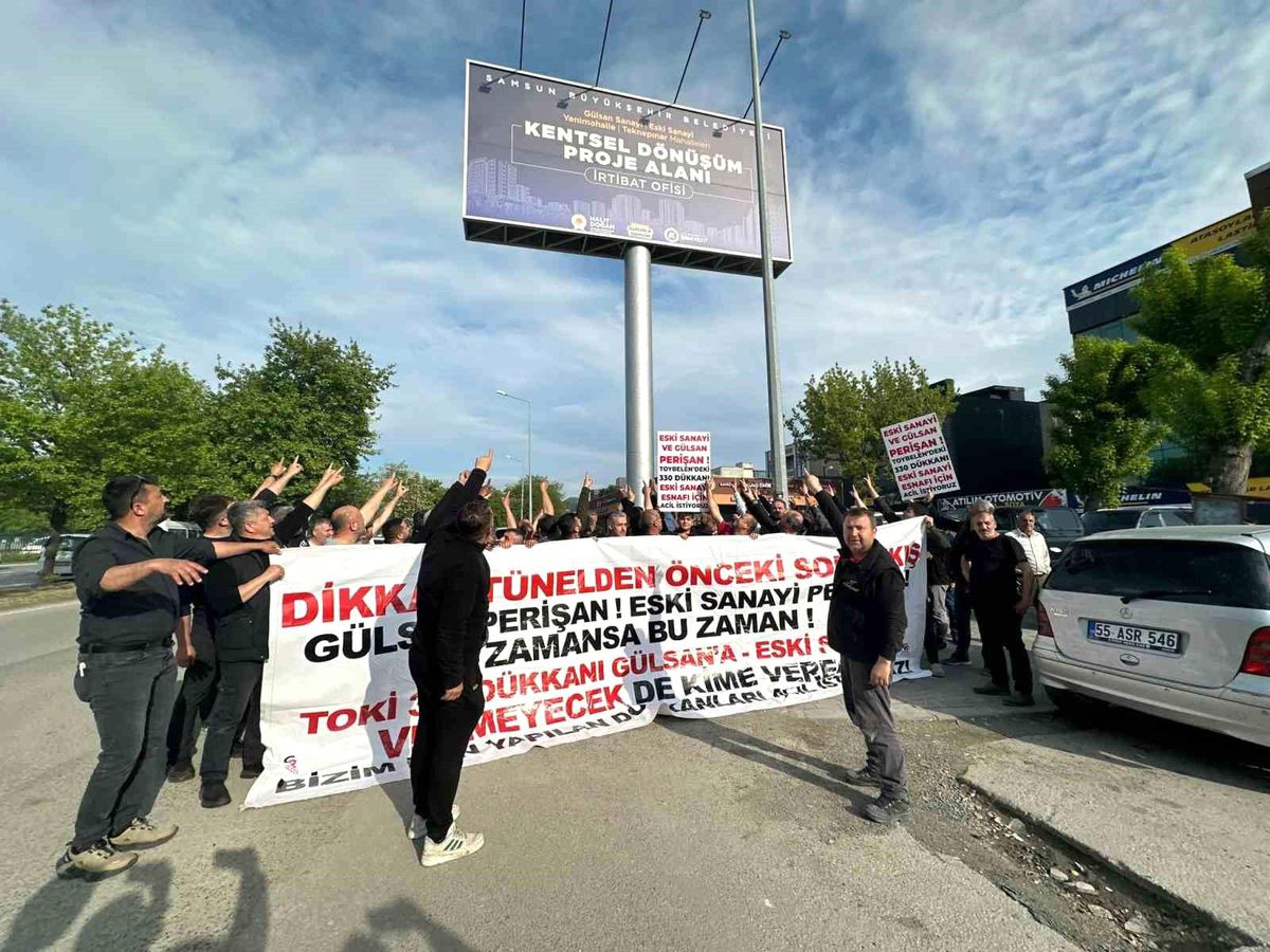 Eski sanayi esnafının Toybelen ısrarı: "330 iş yeri bizim olmalı"