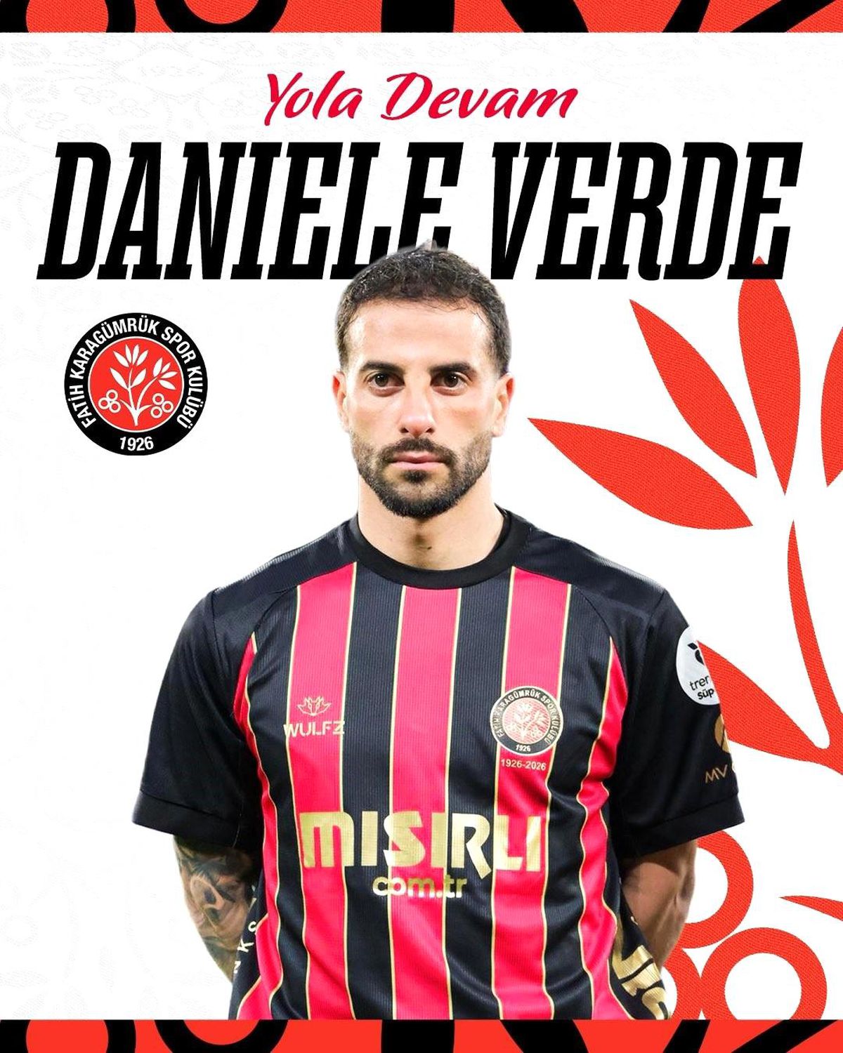 Karagümrük, Daniele Verde ile Anlaştı
