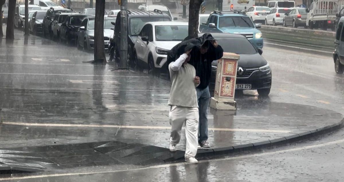 Gaziantep\'te Aniden Yağmur