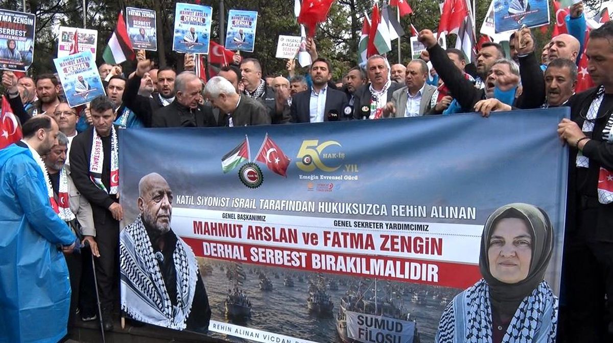 HAK-İŞ\'ten İsrail\'e Tepki