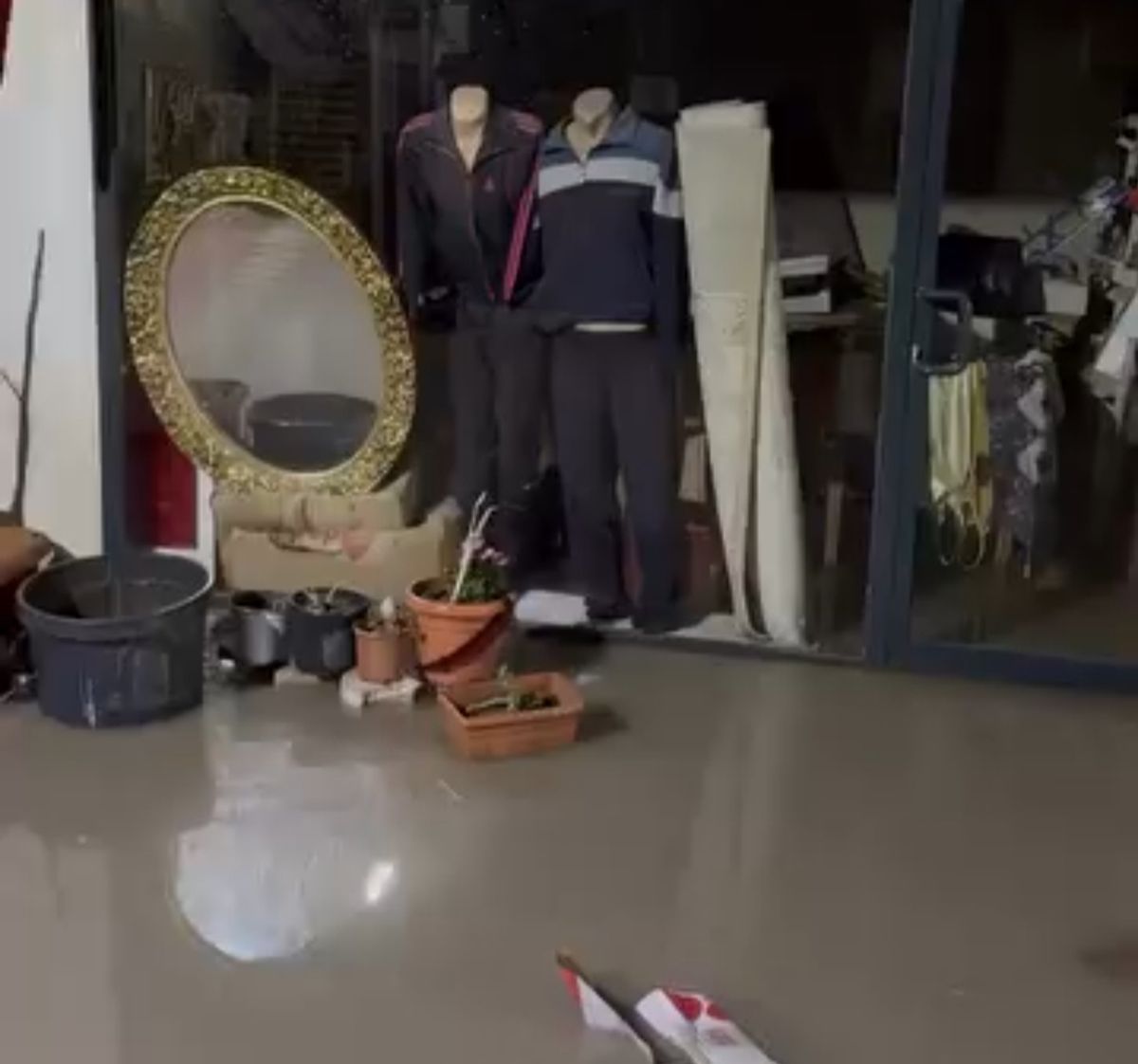 Hatay\'da Sağanak Sebebiyle Su Baskınları