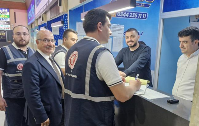 Kahramanmaraş’ta bayram öncesi otogarda sıkı denetim