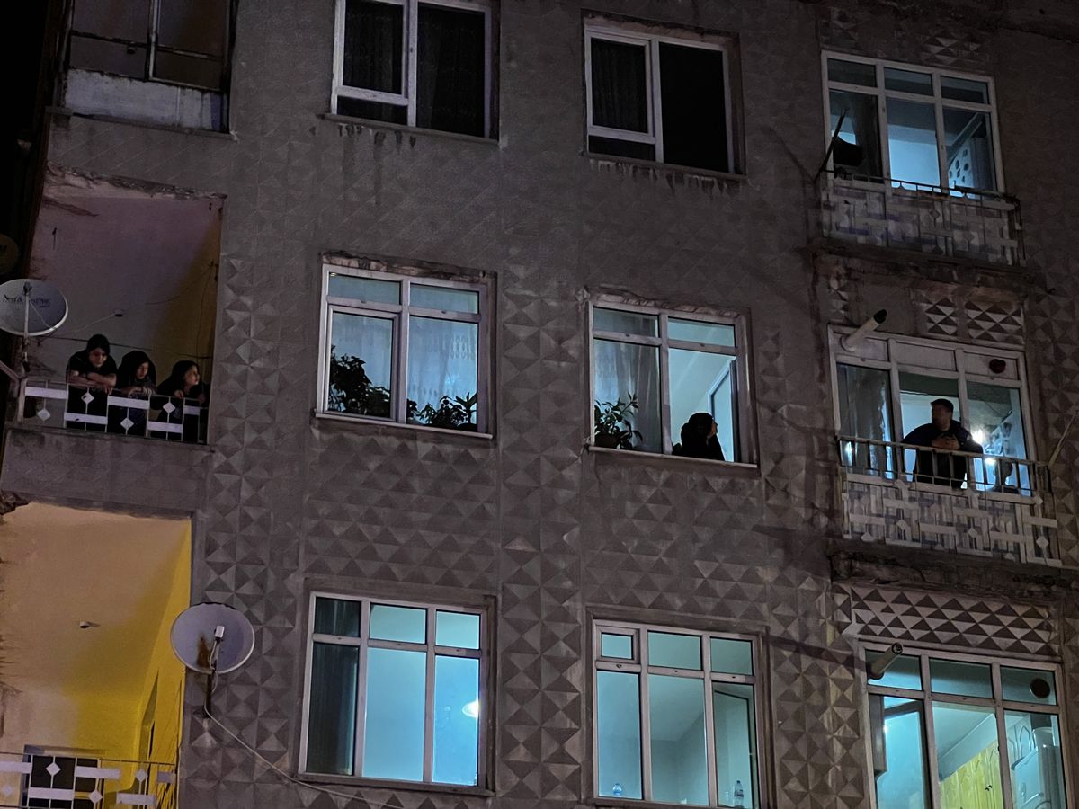Kayseri\'de Bodrumda Yangın