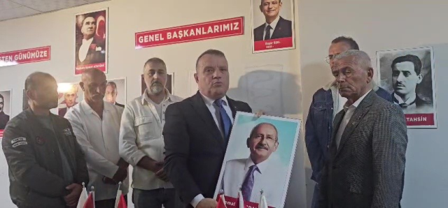 Parti binasından Kılıçdaroğlu'nun fotoğrafı kaldırıldı