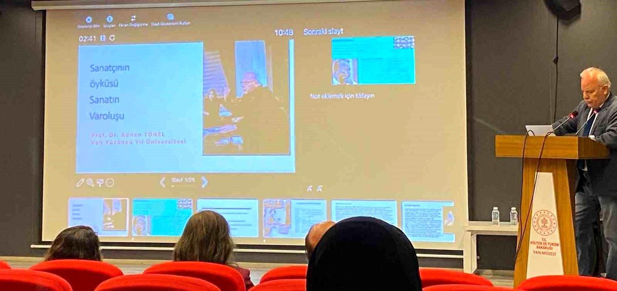 Sanat ve Varoluş: Prof. Dr. Tönel Konferansı