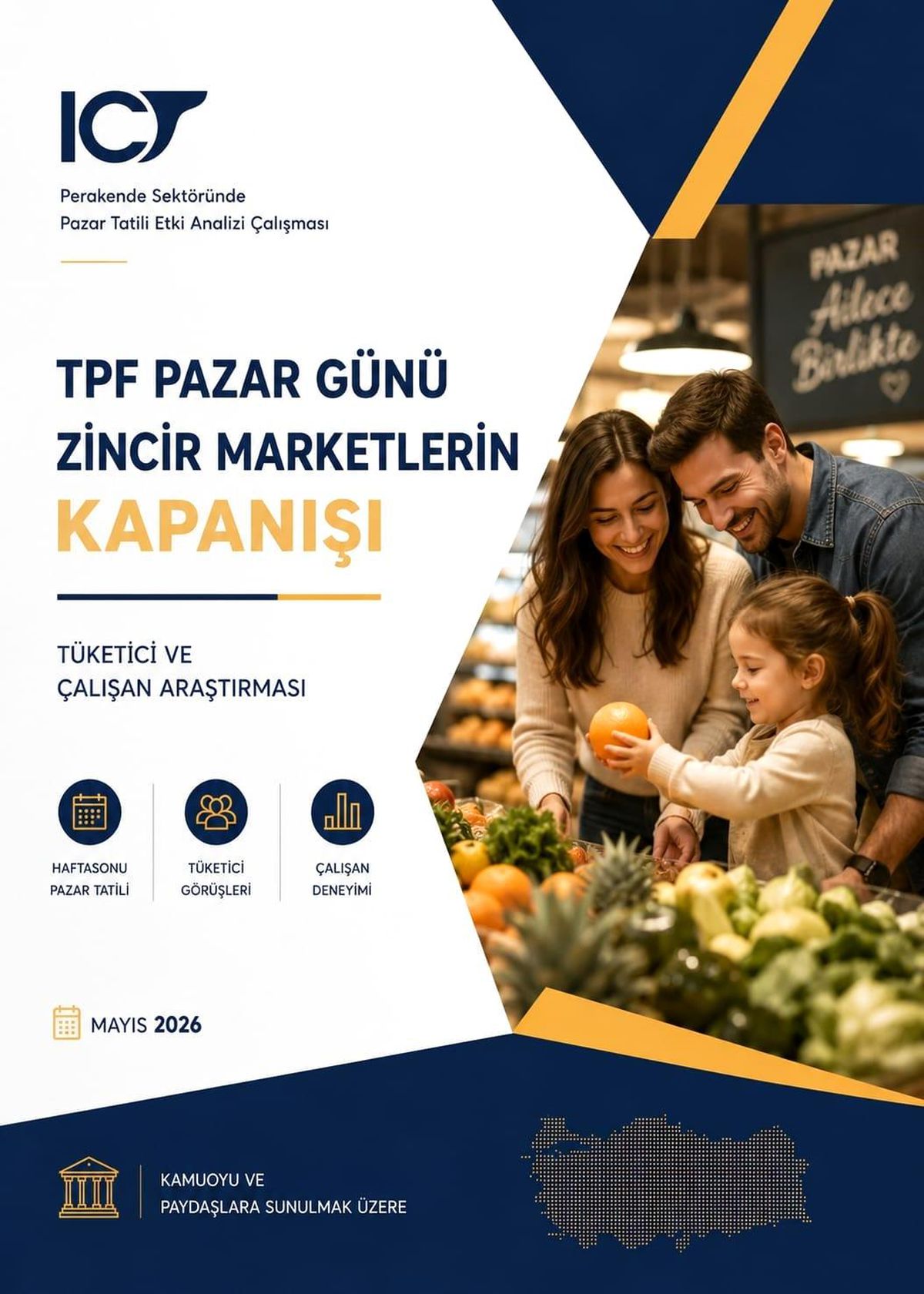 Tüketiciler ve Çalışanlar Pazar Tatilini Destekliyor