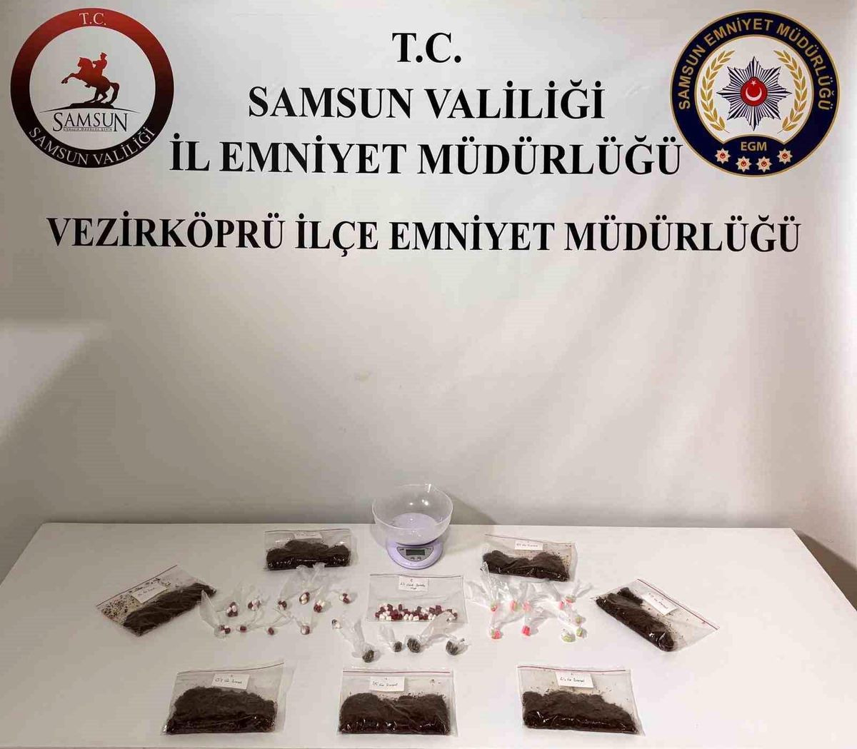 Samsun\'da Uyuşturucu Operasyonu