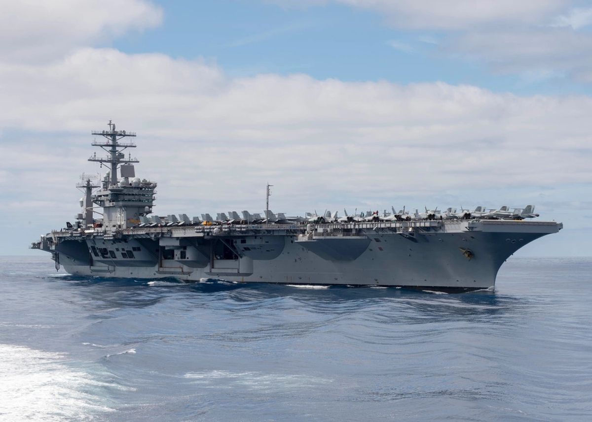 ABD, USS Nimitz\'i Karayipler\'e Gönderdi