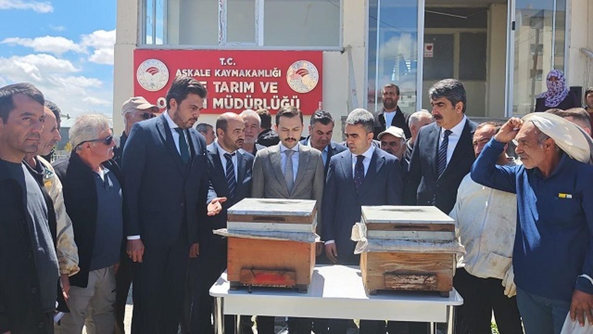 Aşkale\'de Arıcılığa Destek Projesi