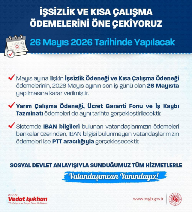 Bakan Işıkhan duyurdu: Kurban Bayramı öncesi 5 farklı ödeme aynı anda hesaplarda