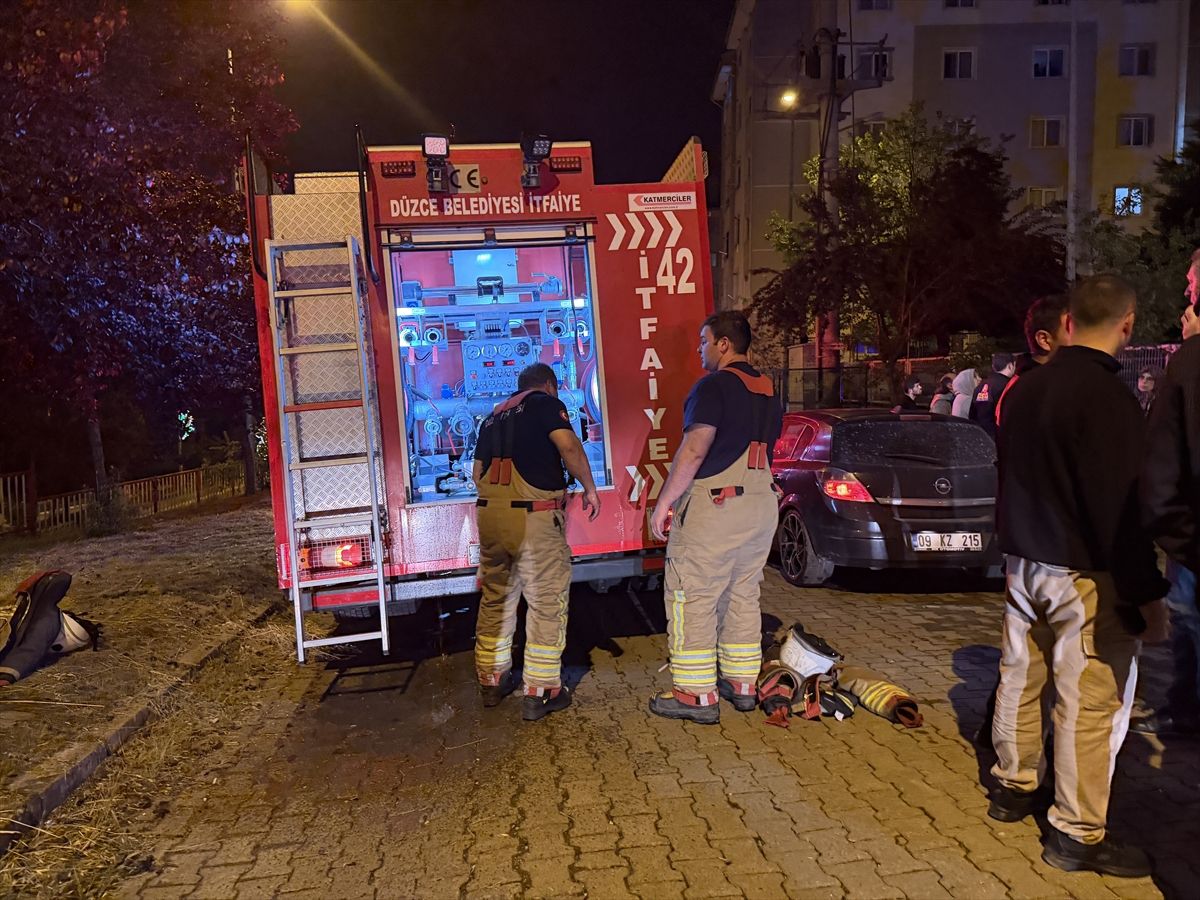 Düzce Huzurevinde Yangın: 54 Kişi Tahliye Edildi