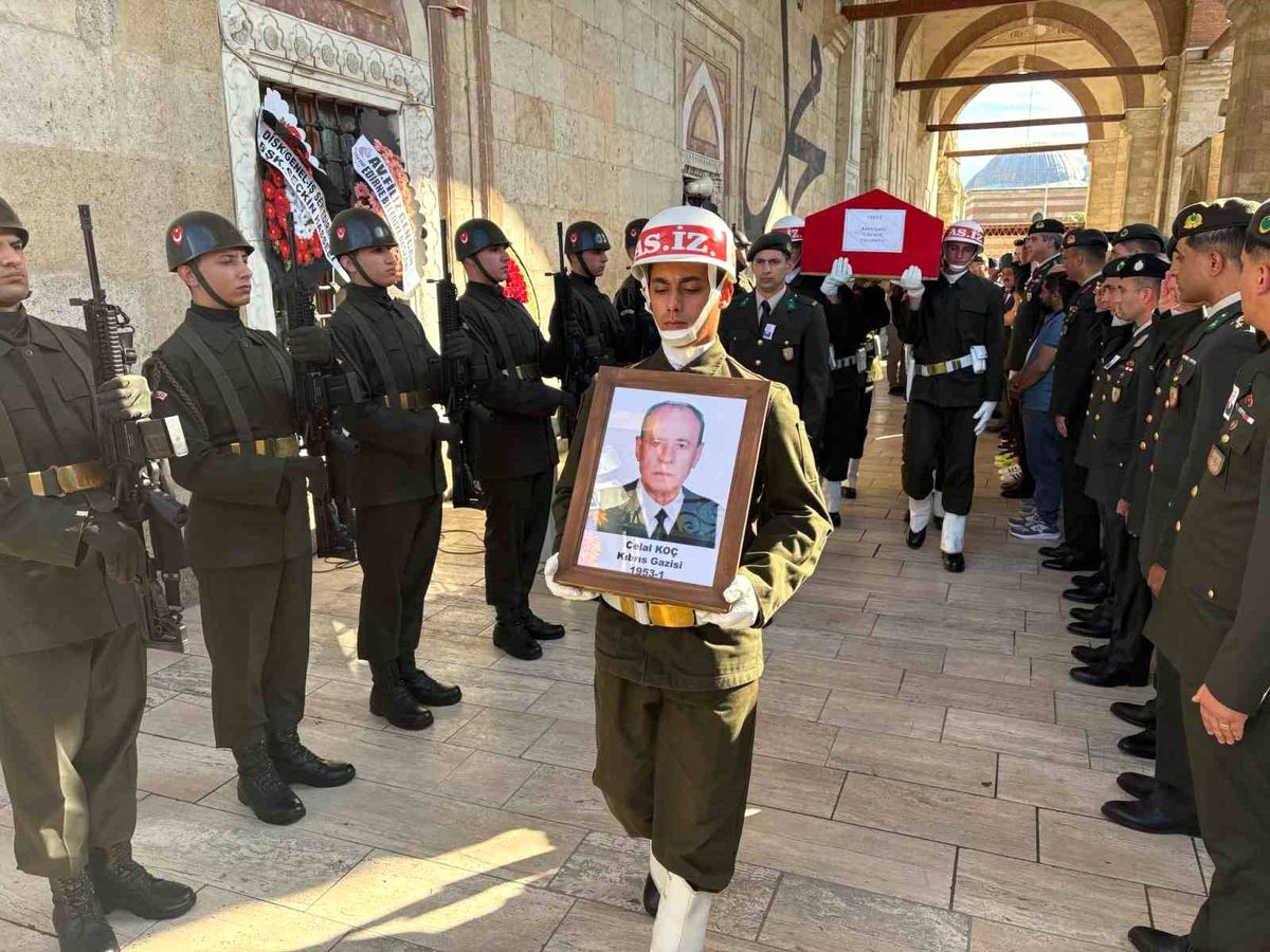 Kıbrıs Gazisi Celal Koç Son Yolculuğuna Uğurlandı