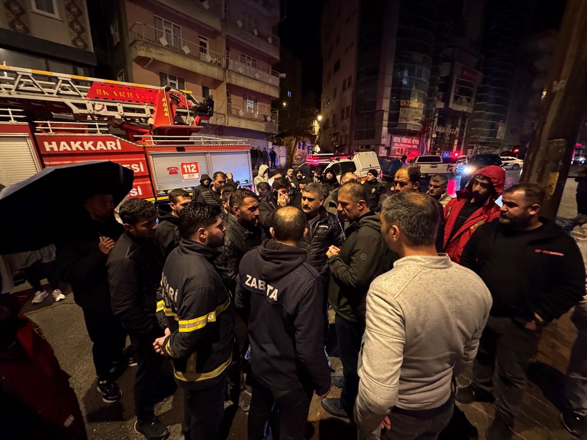 Hakkari\'de Binalar Tedbiren Boşaltıldı