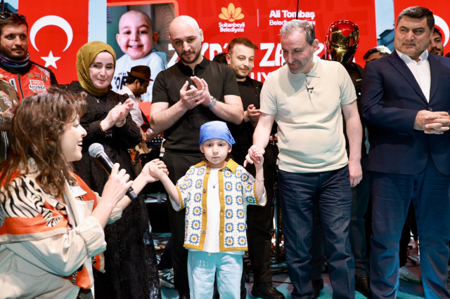 Kanseri yenen minik Zeyd'in en büyük hayali gerçek oldu