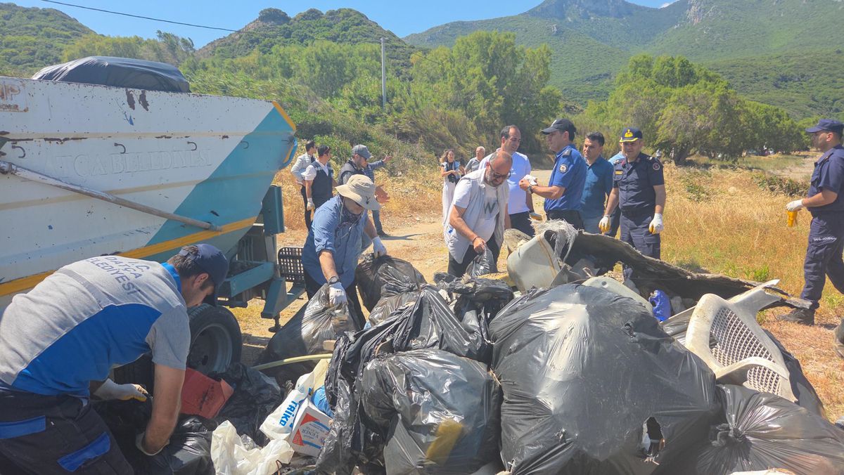Datça\'da Karya Yolu Temizliği