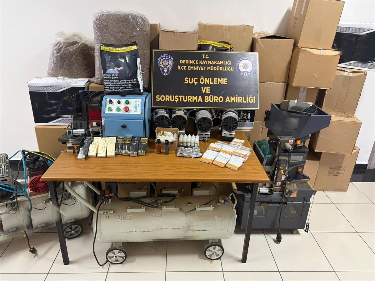 Kocaeli\'de Kaçakçılık Operasyonu