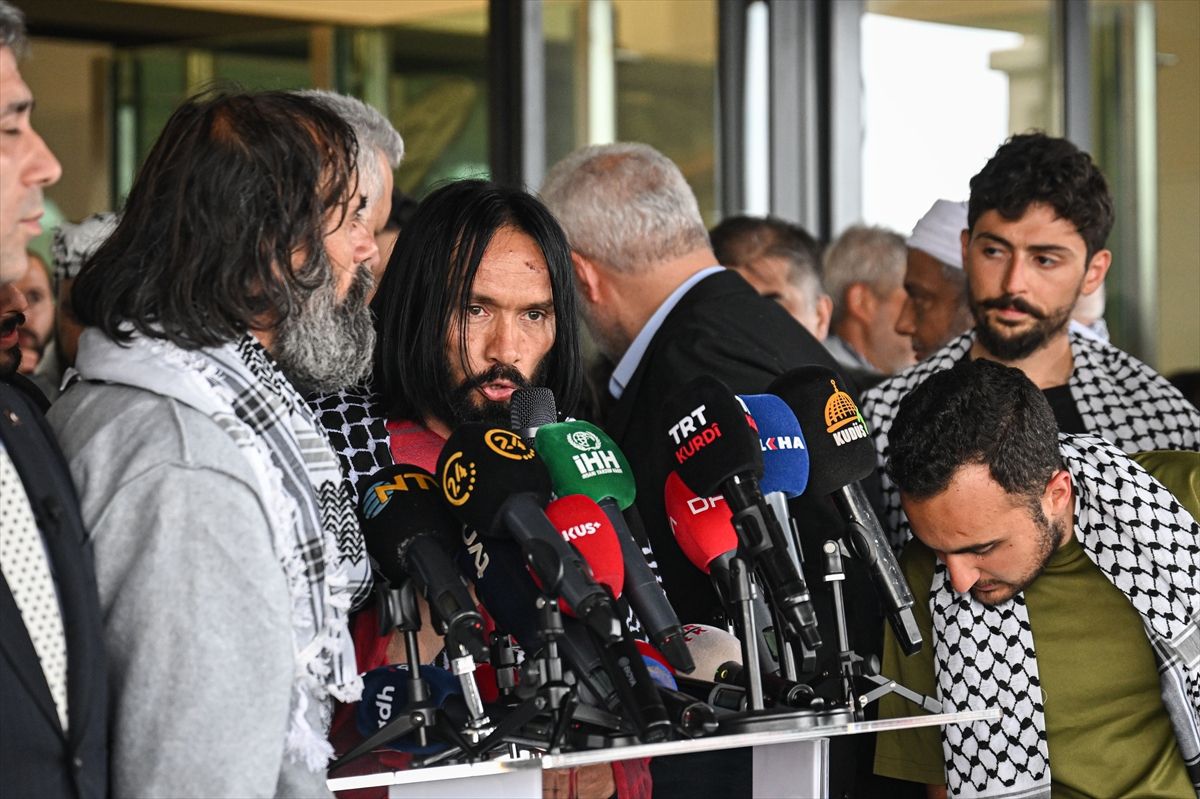 Küresel Sumud Filosu İstanbul\'a Döndü