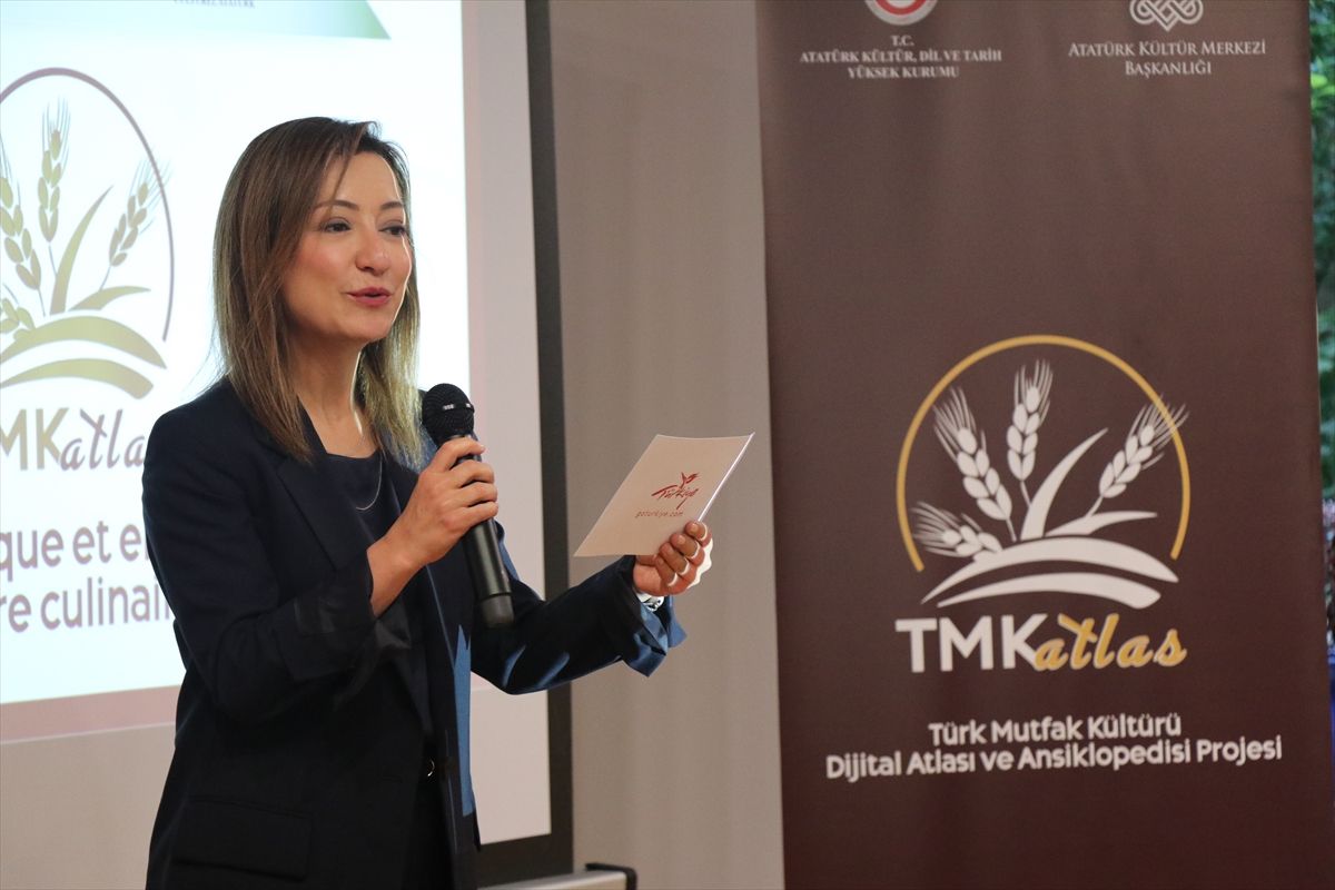 Paris\'te Türk Mutfak Kültürü Dijital Atlası Tanıtıldı