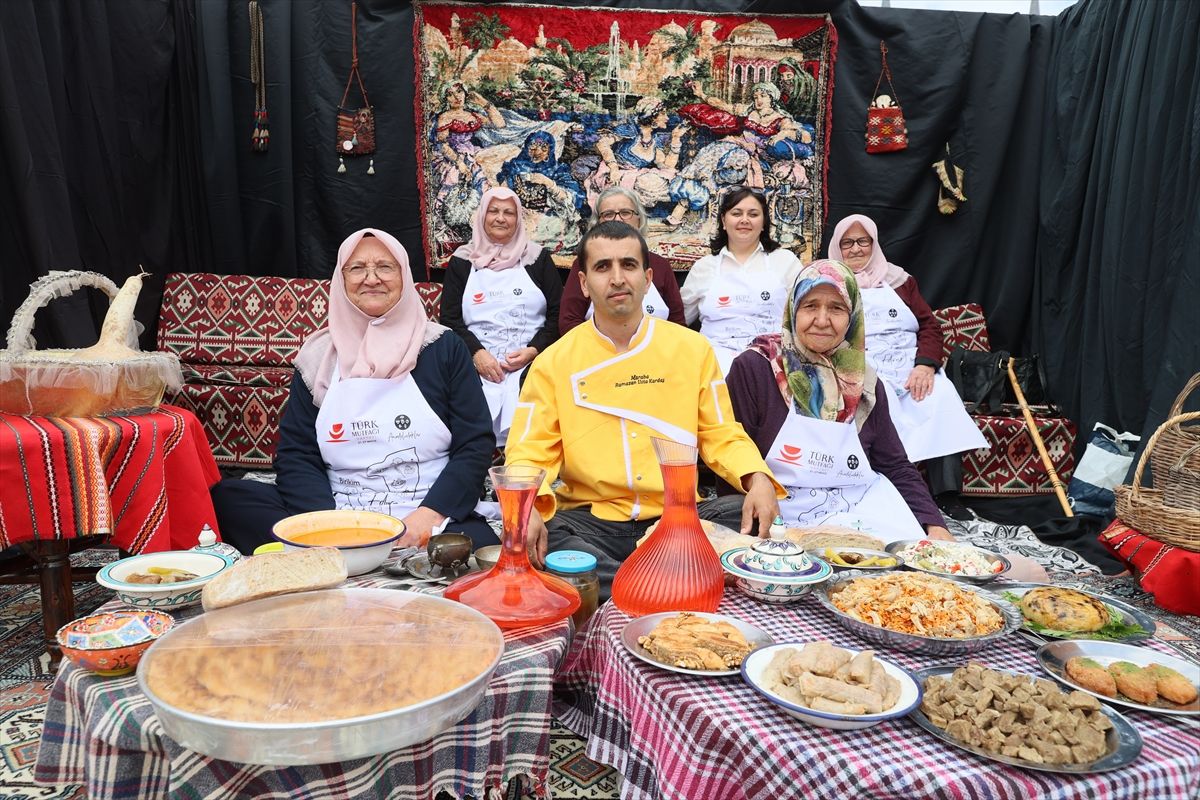 Edirne\'de Türk Mutfağı Haftası bayram sofrası canlandırıldı