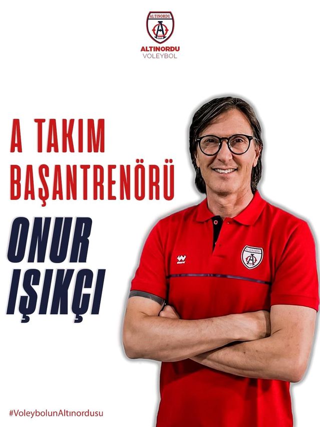 Altınordu Voleybol'a Yeni Antrenör