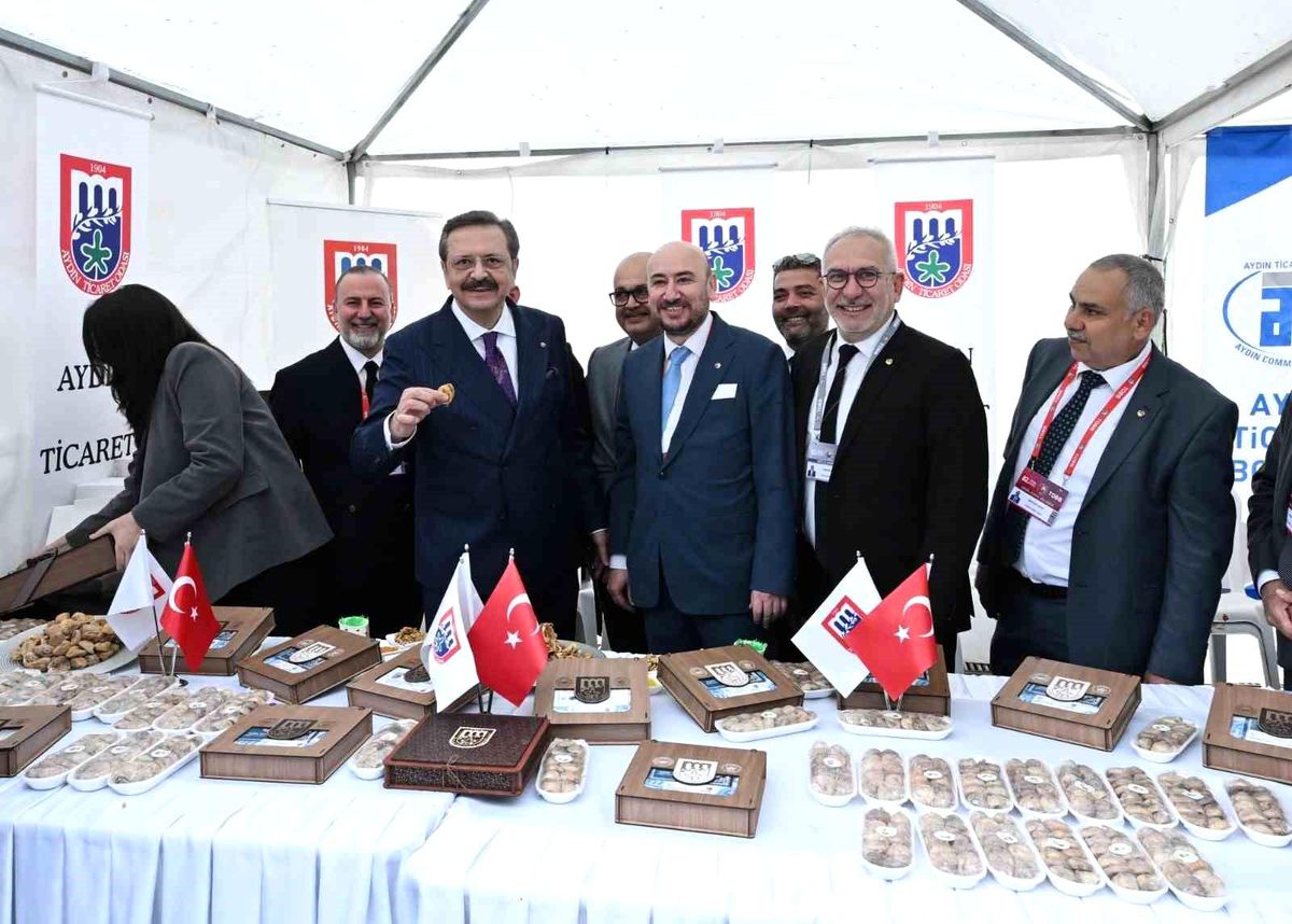 Aydın İnciri TOBB Genel Kurulu\'nda Tanıtıldı