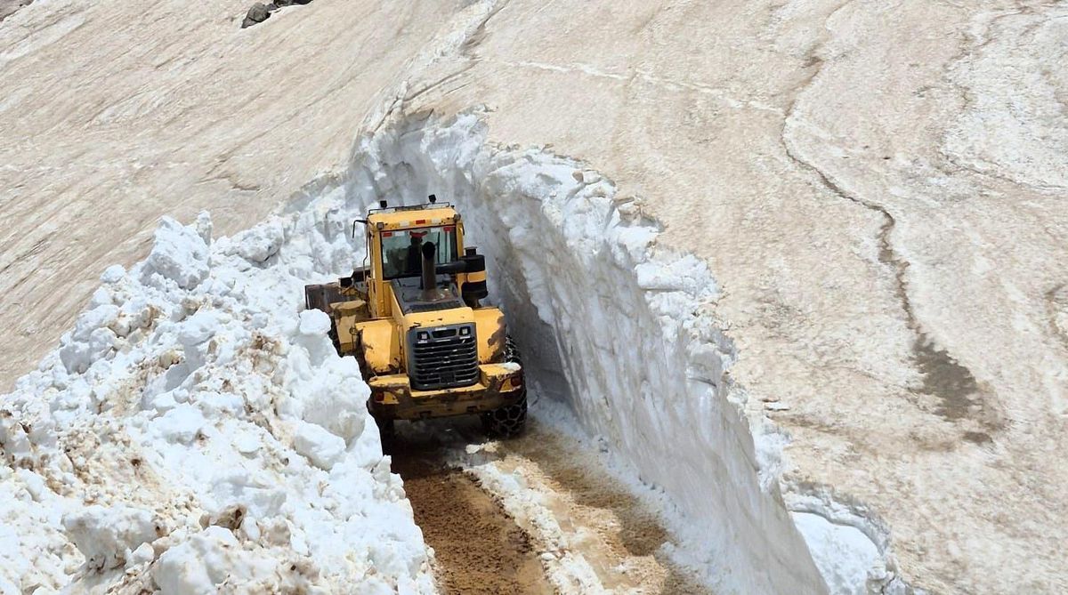 Bitlis\'te Karla Mücadele Devam Ediyor