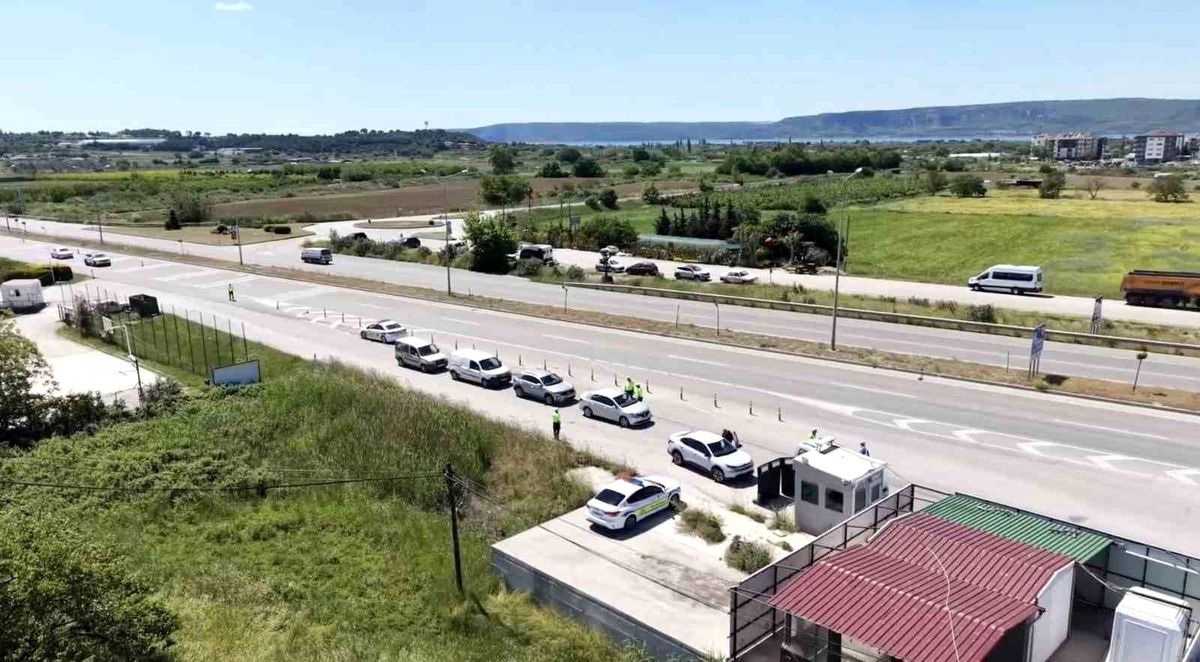 Çanakkale\'de Bayram Trafik Tedbirleri