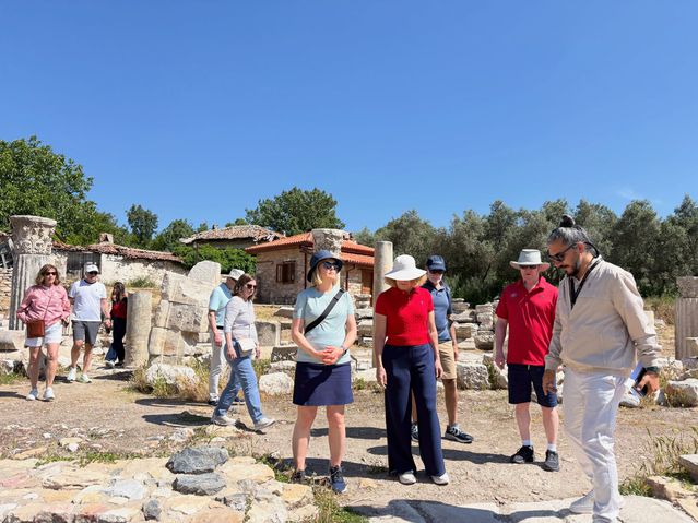 Stratonikeia'ya Turist Akını