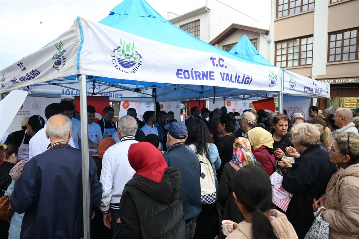 Edirne\'de Türk Mutfağı Haftası Coşkusu