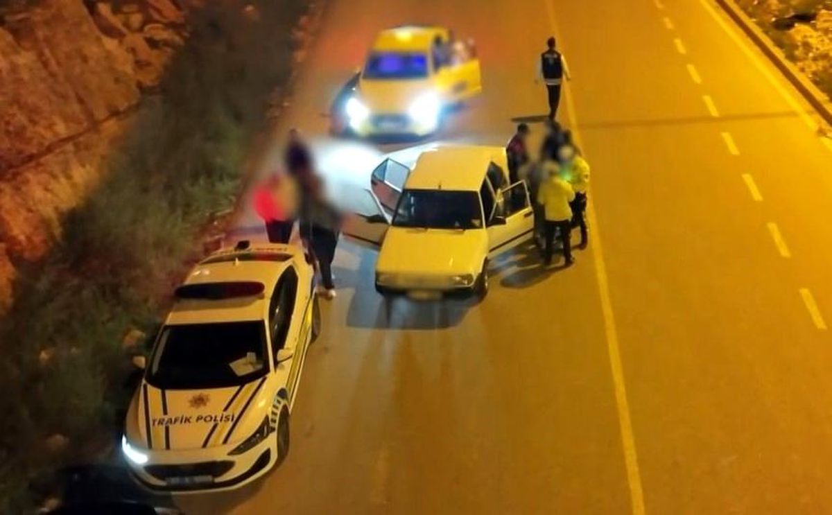 Gaziantep\'te \'Narko-Alan\' uygulaması: 75 araca 3 milyon TL ceza